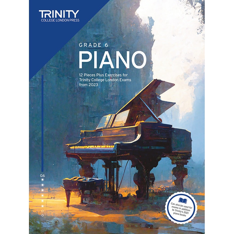 Trinity College Piano Grade 6 Exam Pieces Plus Exercises from 2023