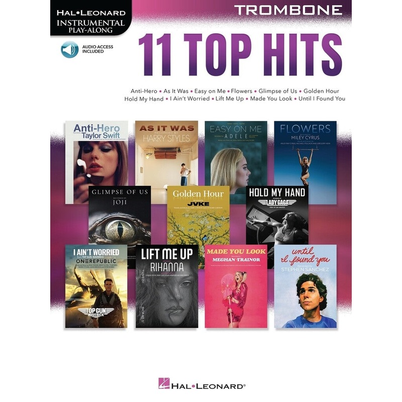 11 TOP HITS FOR TROMBONE