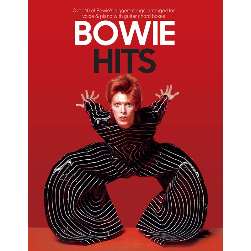 BOWIE HITS PIANO, VOCAL AND GUITAR