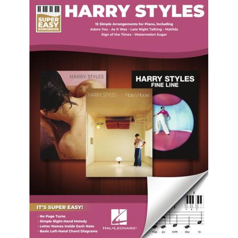 HARRY STYLES SUPER EASY SONGBOOK