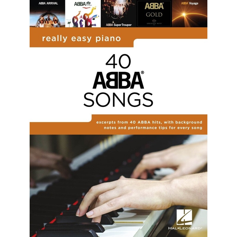 REALLY EASY PIANO 40 ABBA SONGS