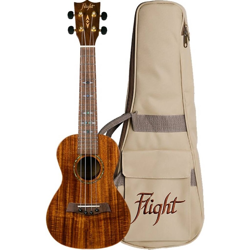 FLIGHT DUC445 CONCERT ACACIA UKULELE