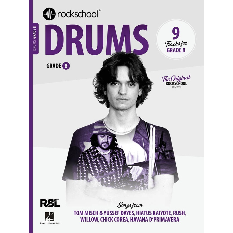 Rockschool Drums Grade 8 2024