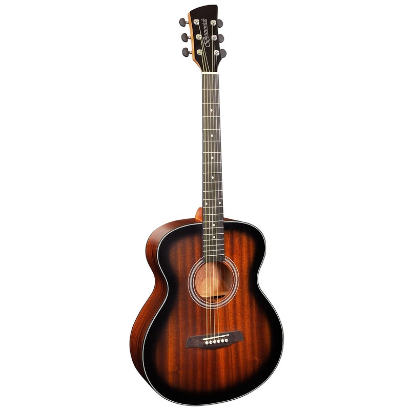 Brunswick BF200 Folk Tobacco Burst Satin Top