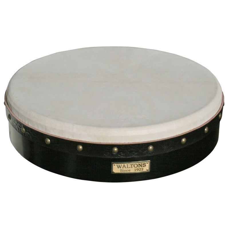 Waltons 16" Pro Bodhran Black