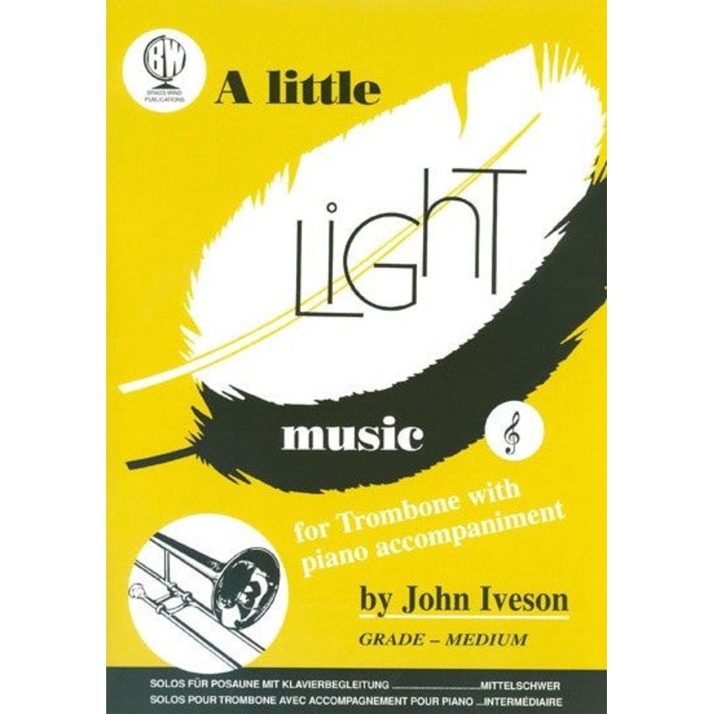 A Little Light Music Trombone Treble Clef