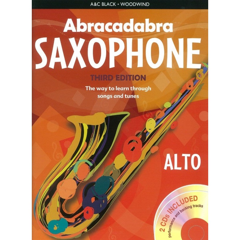 Abracadabra Saxophone Book and CD
