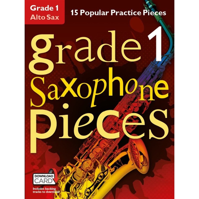 Grade 1 Alto Saxophone Pieces Book & Audio Download