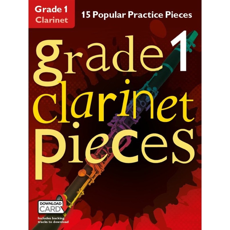 Grade 1 Clarinet Pieces Book & Audio Download