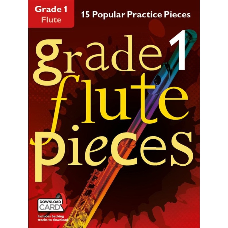 Grade 1 Flute Pieces Book & Audio Download