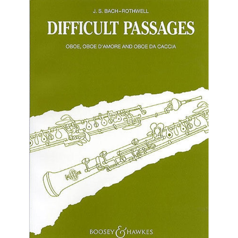 J.S. Bach: Difficult Passages For Oboe