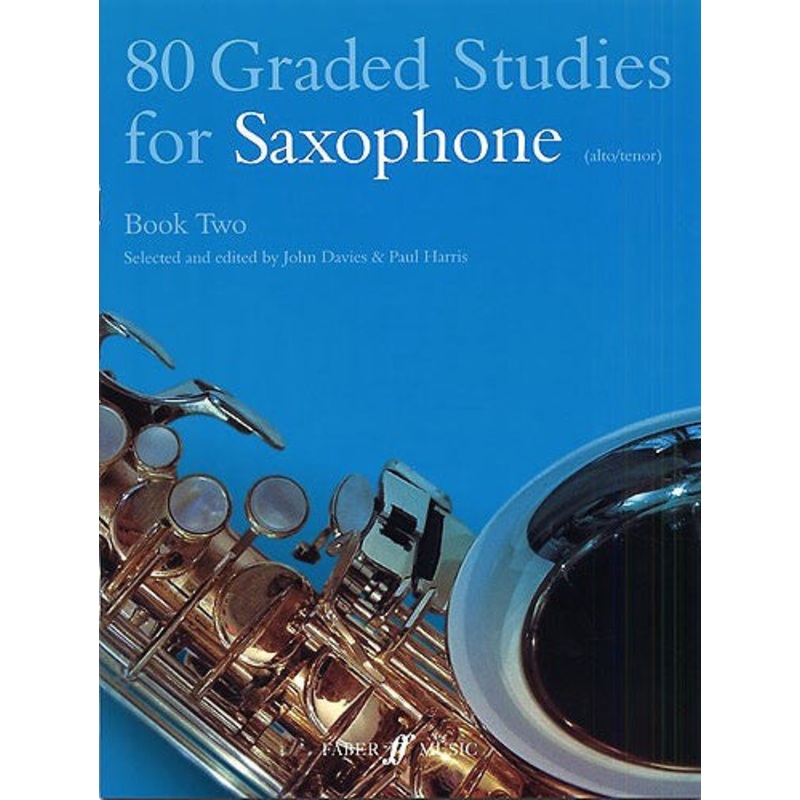 80 Graded Studies For Saxophone Book Two