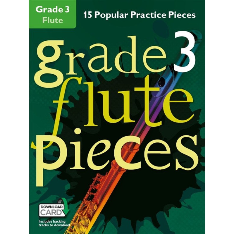 Grade 3 Flute Pieces Book & Audio Download