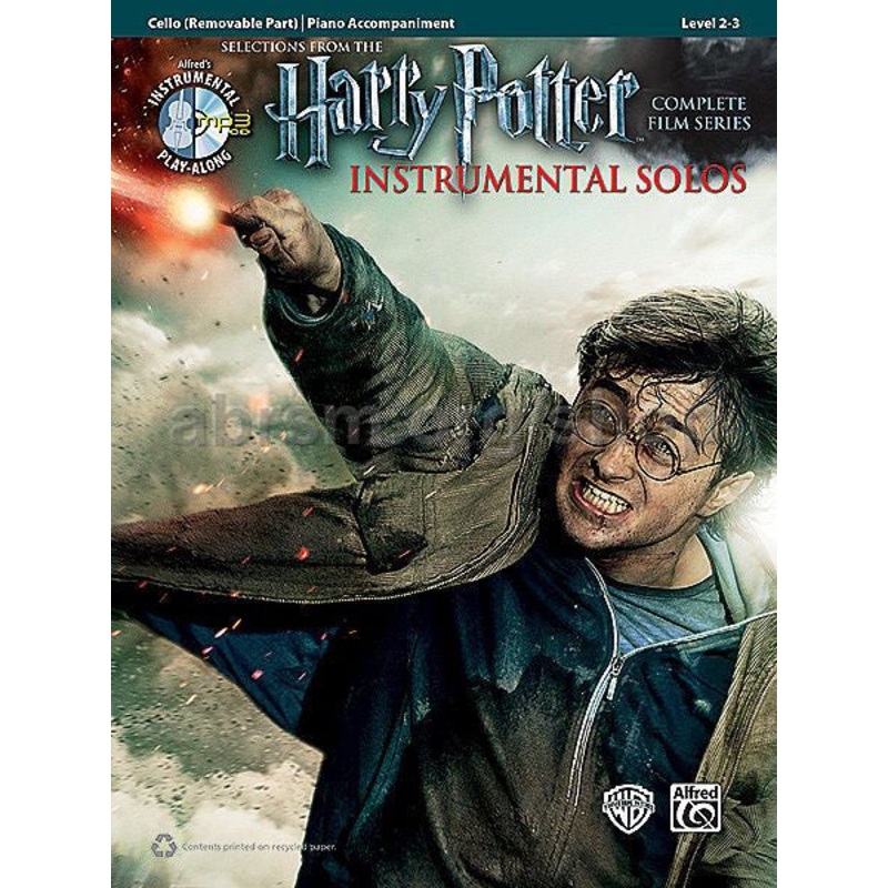 Harry Potter Complete Instrumental Solos Cello