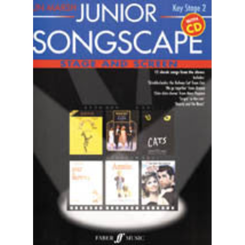 Junior Songscape Stage and Screen Book and CD