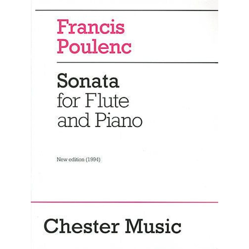 Poulenc Sonata for Flute