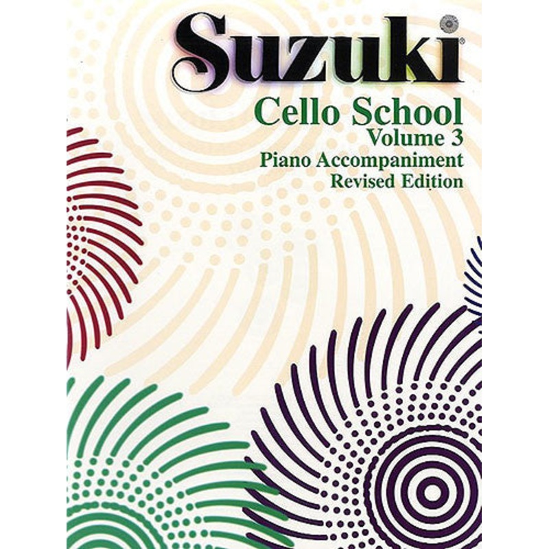 Suzuki Cello School Volume 3 piano accompnament