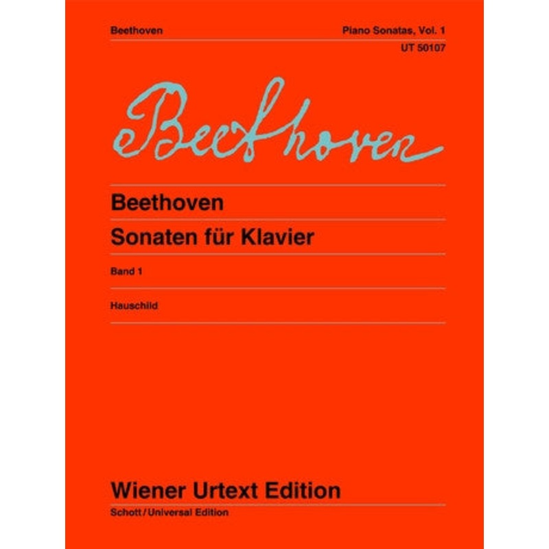Beethoven Sonatas Volume 1 for Piano
