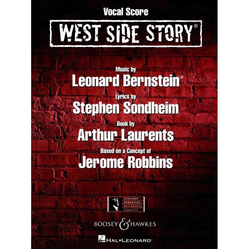 Bernstein West Side Story Vocal Score