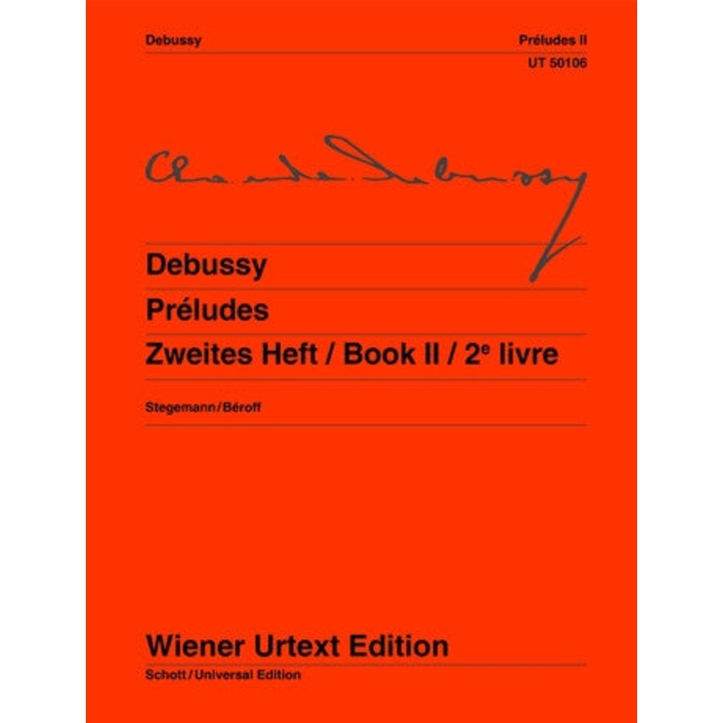 Debussy Preludes Vol 2 for Piano