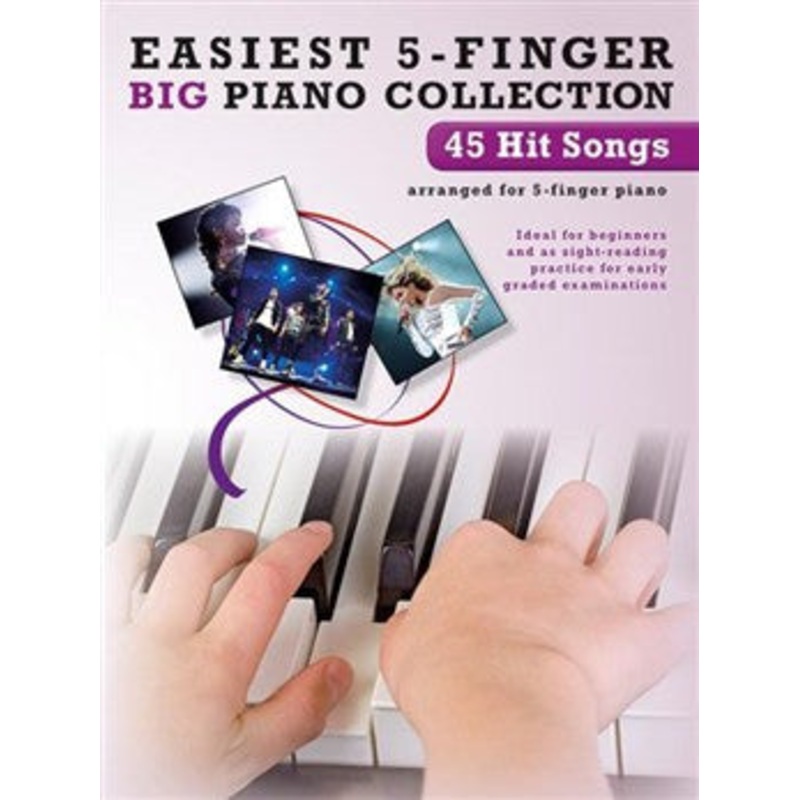 Easiest 5 Finger Piano 45 Hit Songs