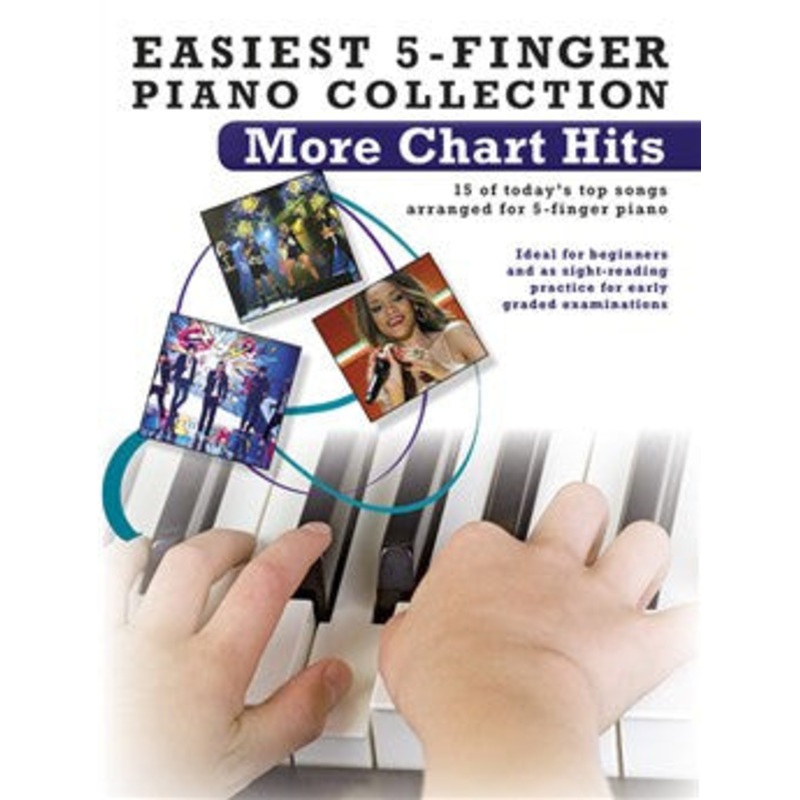 Easiest 5 Finger Piano More Charts Hits