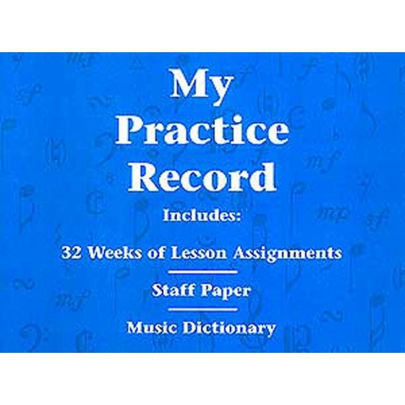 Hal Leonard Student Piano Library: My Practice Record