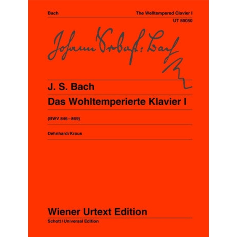 JS Bach Well Tempered Klavier 1 Piano