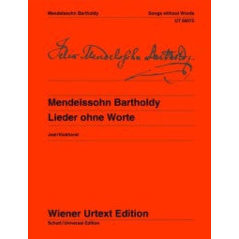 Mendelssohn Songs without Words
