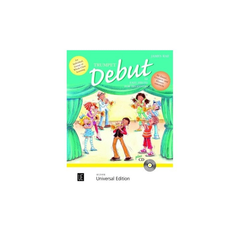Rae Trumpet Debut Pupil's book Book and CD