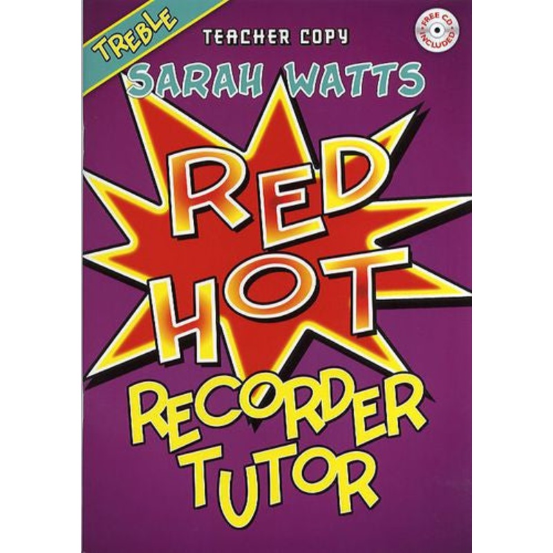 Red Hot Recorder Tutor - Treble (Teacher)