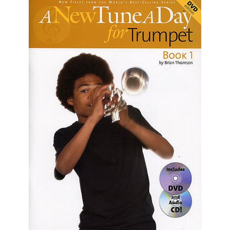 A New Tune A Day Trumpet Book CD and DVD