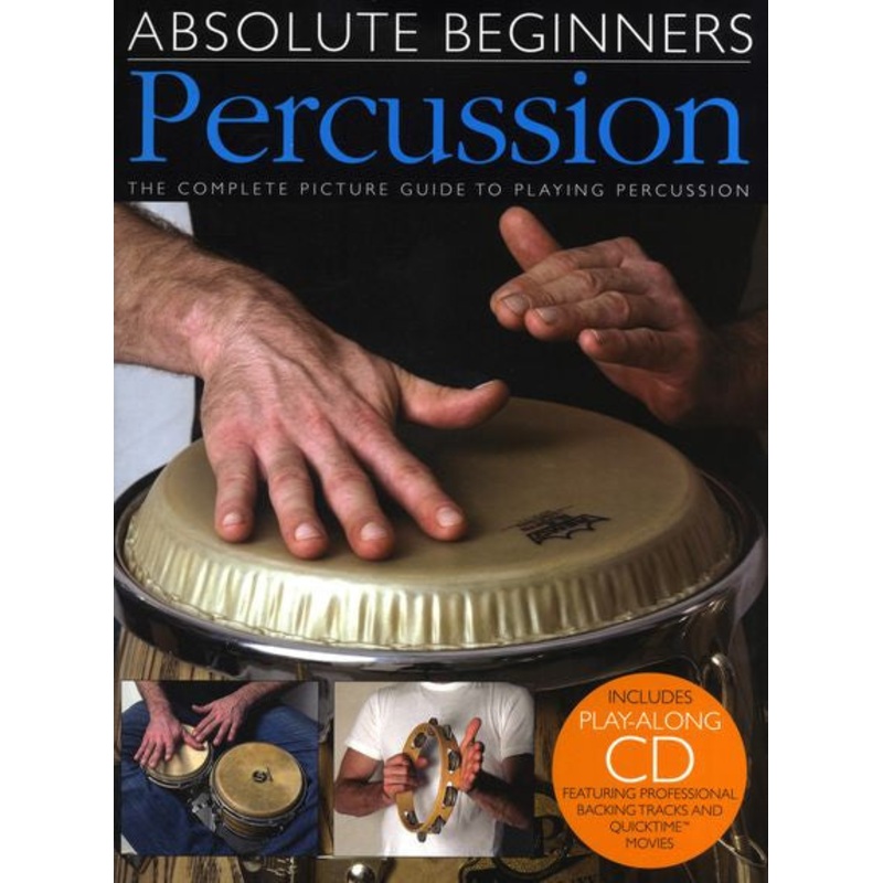 Absolute Beginners Percussion Book and CD