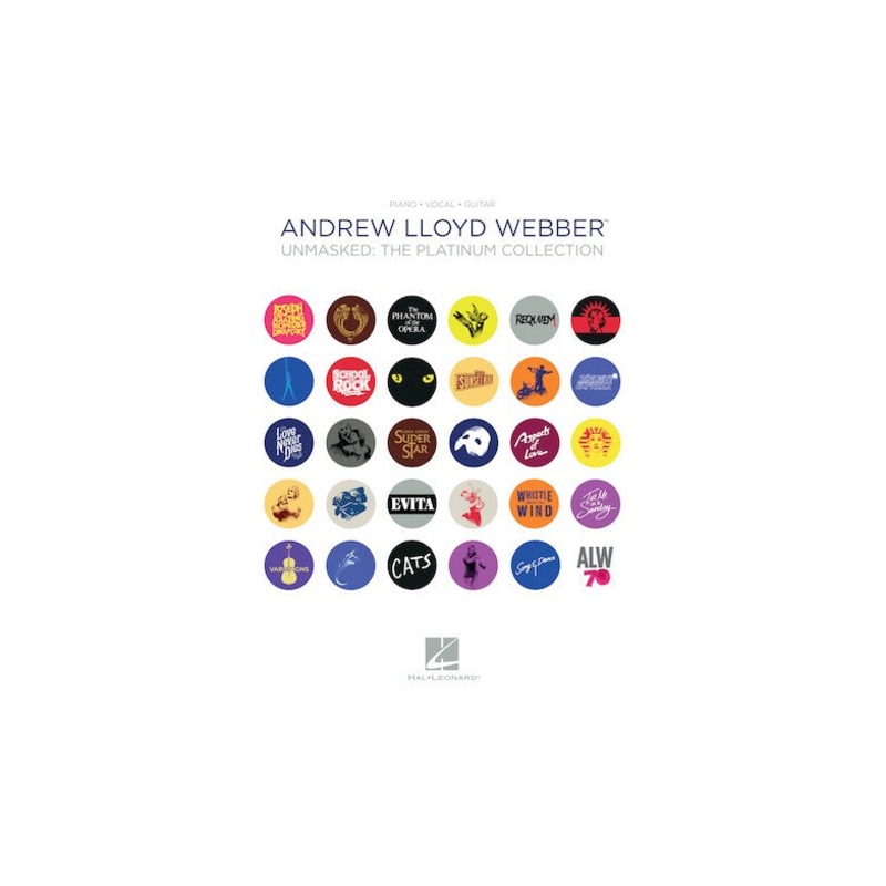 Andrew Lloyd Webber Unmasked The Platinum Collection PVG