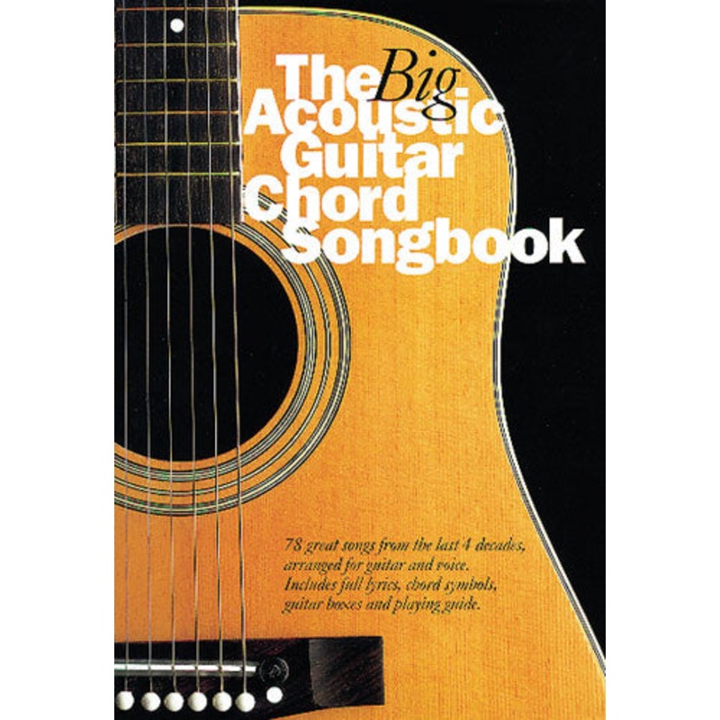 Big Acoustic Guitar Chord Book