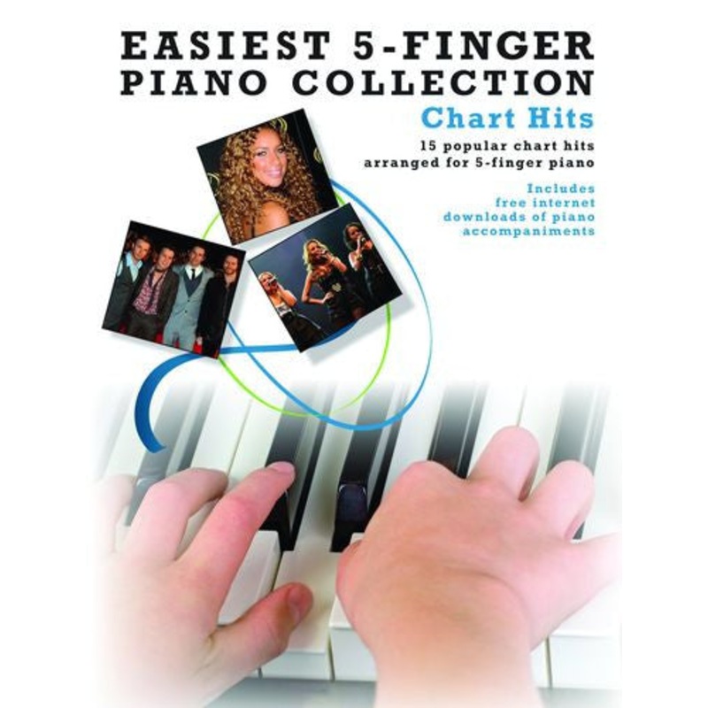 Easiest Five Finger Piano Chart Hits