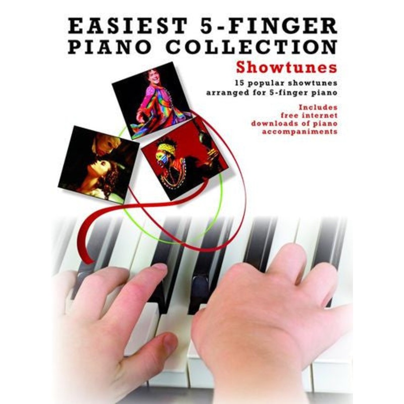 Easiest Five Finger Piano Showtunes