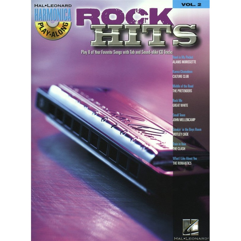 Harmonica Play-Along Volume 2 Rock Hits