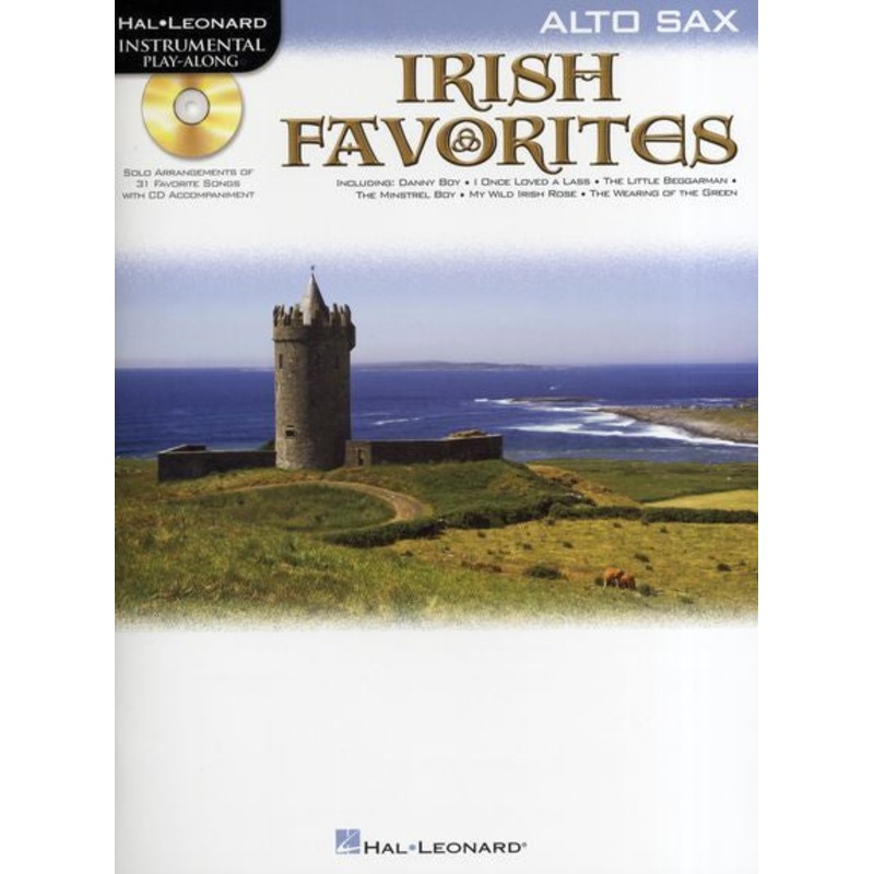 Instrumental Playalong Irish Favourites Alto Saxophone