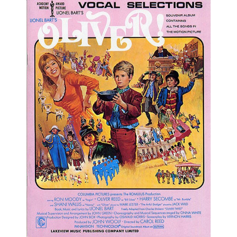Oliver Vocal Selections From The Motion Picture