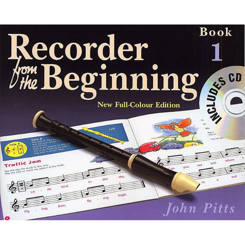 Recorder From The Beginning (John Pitts) Pupil's Book 1 & CD