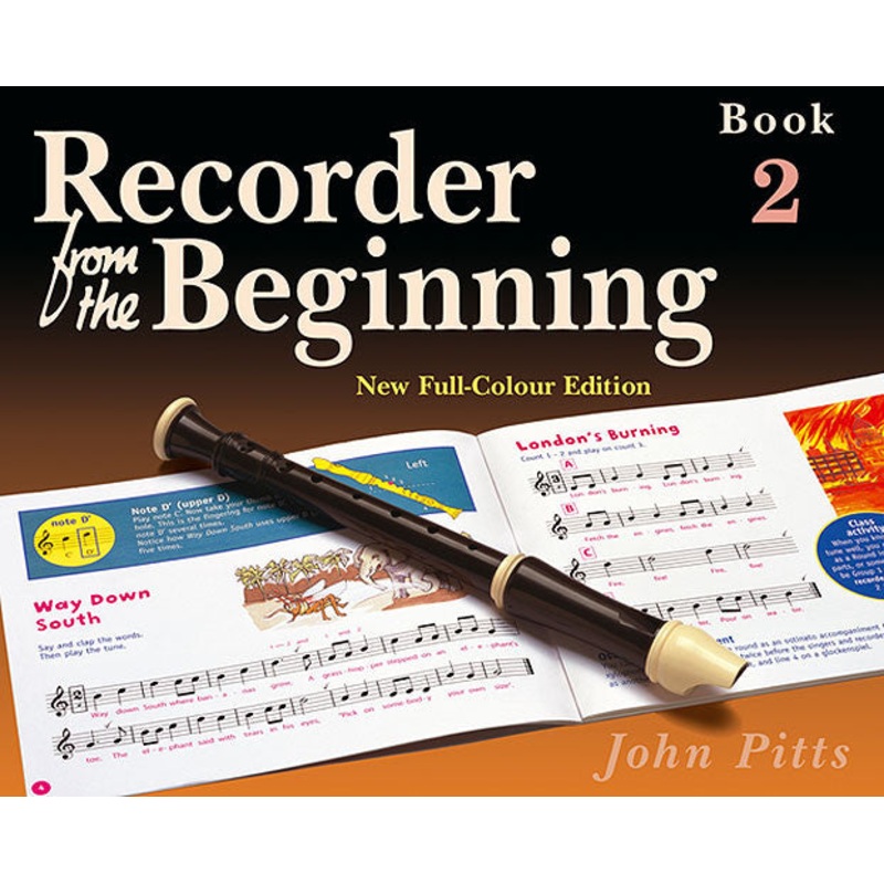 Recorder From The Beginning (John Pitts) Pupil's Book 2