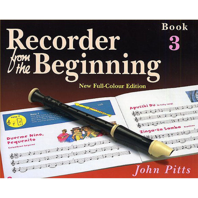 Recorder From The Beginning (John Pitts) Pupil's Book 3