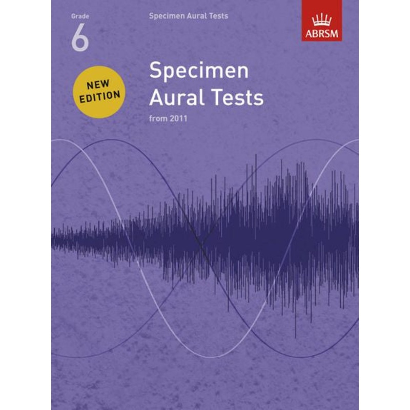 ABRSM Specimen Aural Tests Grades 6