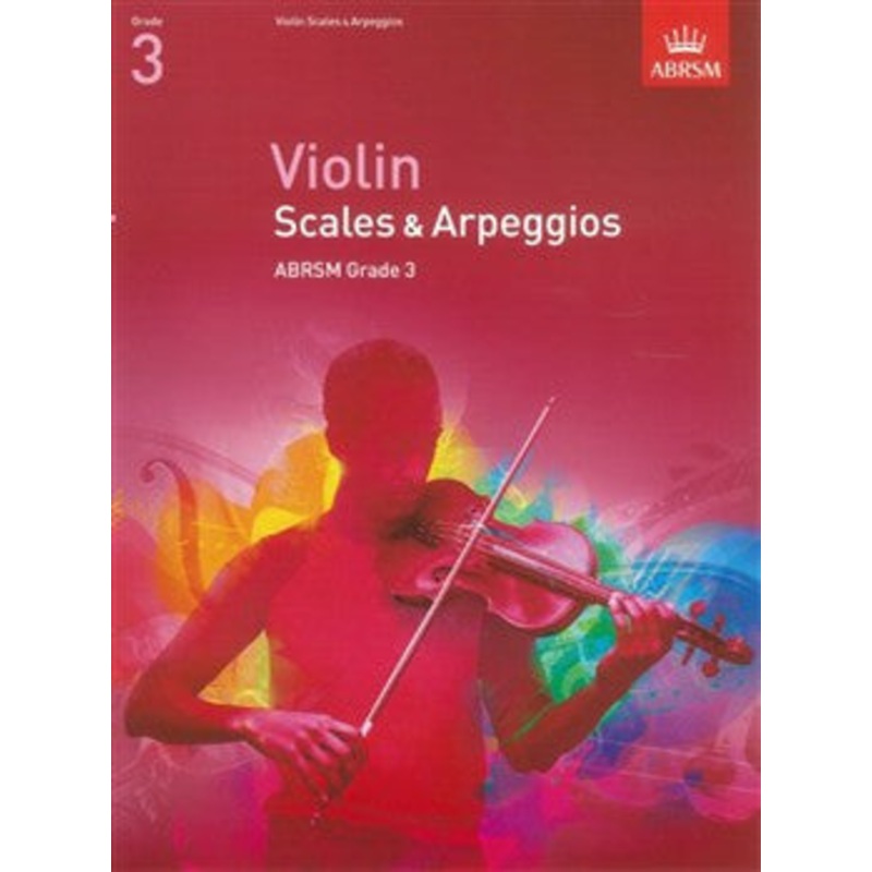 ABRSM Violin Scales And Arpeggios Grade 3 From 2012