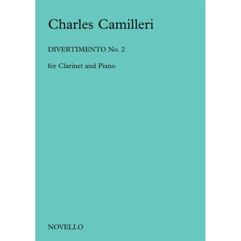 Camilleri Divertimento No.2 for Clarinet