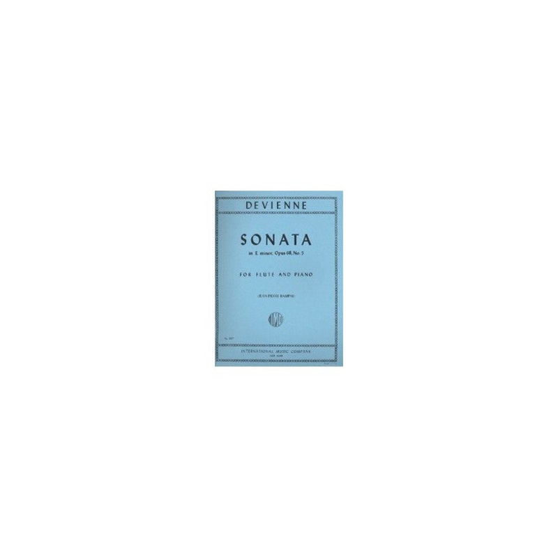 Devienne Sonata Op. 58 No.1 Emin Flute