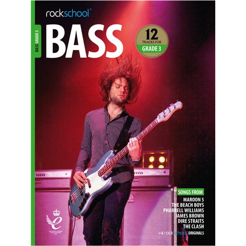 Rockschool Bass Grade 3 2018+ Book/Audio