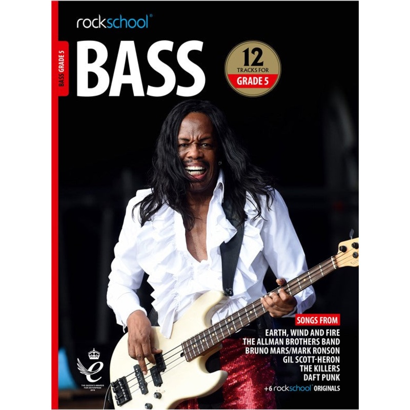 Rockschool Bass Grade 5 2018+ Book/Audio