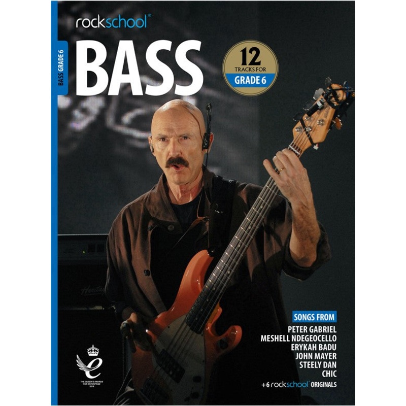 Rockschool Bass Grade 6 2018+ Book/Audio